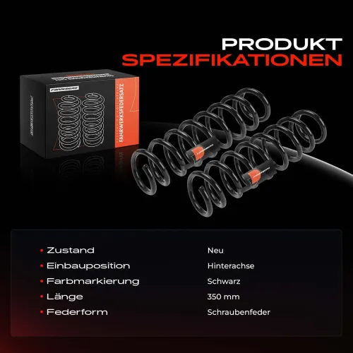 Fahrwerksfeder Hinterachse Frankberg 5481FB0051499 Bild Fahrwerksfeder Hinterachse Frankberg 5481FB0051499