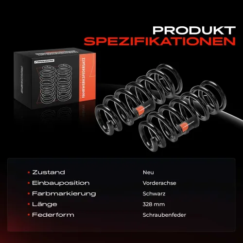 Fahrwerksfeder Vorderachse Frankberg 5481FB0051500 Bild Fahrwerksfeder Vorderachse Frankberg 5481FB0051500