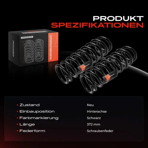 Fahrwerksfeder Hinterachse Frankberg 5481FB0051502 Bild Fahrwerksfeder Hinterachse Frankberg 5481FB0051502