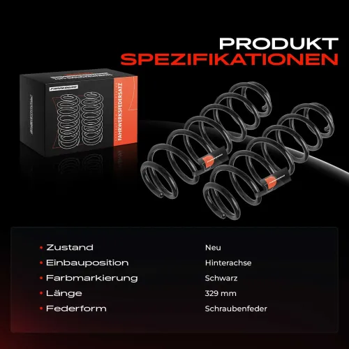 Fahrwerksfeder Hinterachse Frankberg 5481FB0051589 Bild Fahrwerksfeder Hinterachse Frankberg 5481FB0051589