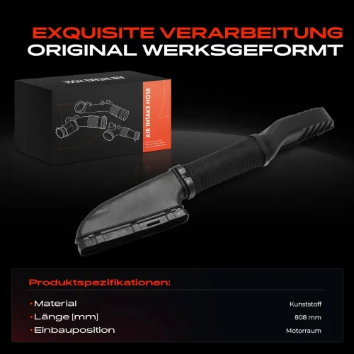 Ansaugschlauch, Luftfilter Motorraum Frankberg 5481FB0051666 Bild Ansaugschlauch, Luftfilter Motorraum Frankberg 5481FB0051666