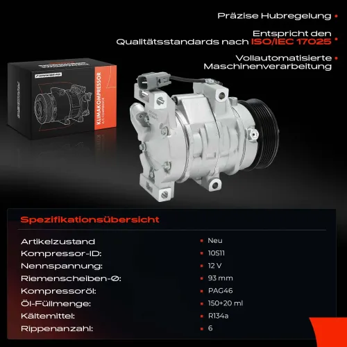 Kompressor, Klimaanlage Frankberg 5481FB0051674 Bild Kompressor, Klimaanlage Frankberg 5481FB0051674