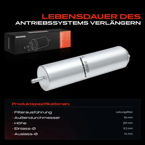 Kraftstofffilter Frankberg 5481FB0051715 Bild Kraftstofffilter Frankberg 5481FB0051715