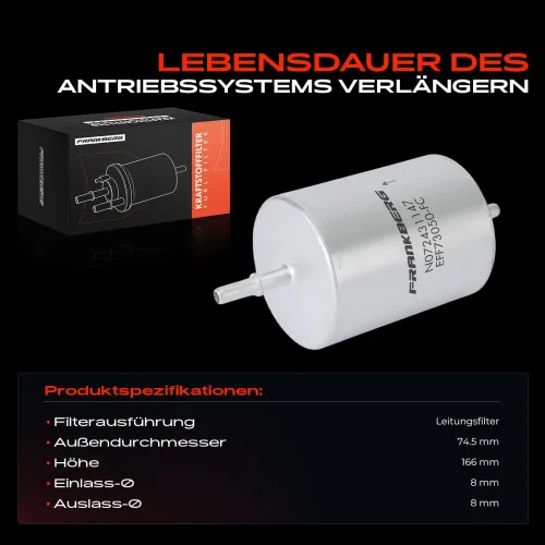 Kraftstofffilter Frankberg 5481FB0051728 Bild Kraftstofffilter Frankberg 5481FB0051728