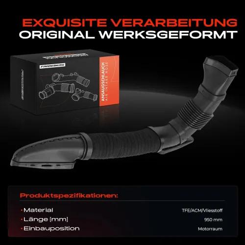 Ansaugschlauch, Luftfilter Motorraum Frankberg 5481FB0051864 Bild Ansaugschlauch, Luftfilter Motorraum Frankberg 5481FB0051864