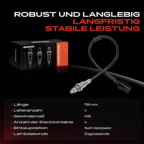 Lambdasonde nach Katalysator Frankberg 5481FB0051880 Bild Lambdasonde nach Katalysator Frankberg 5481FB0051880