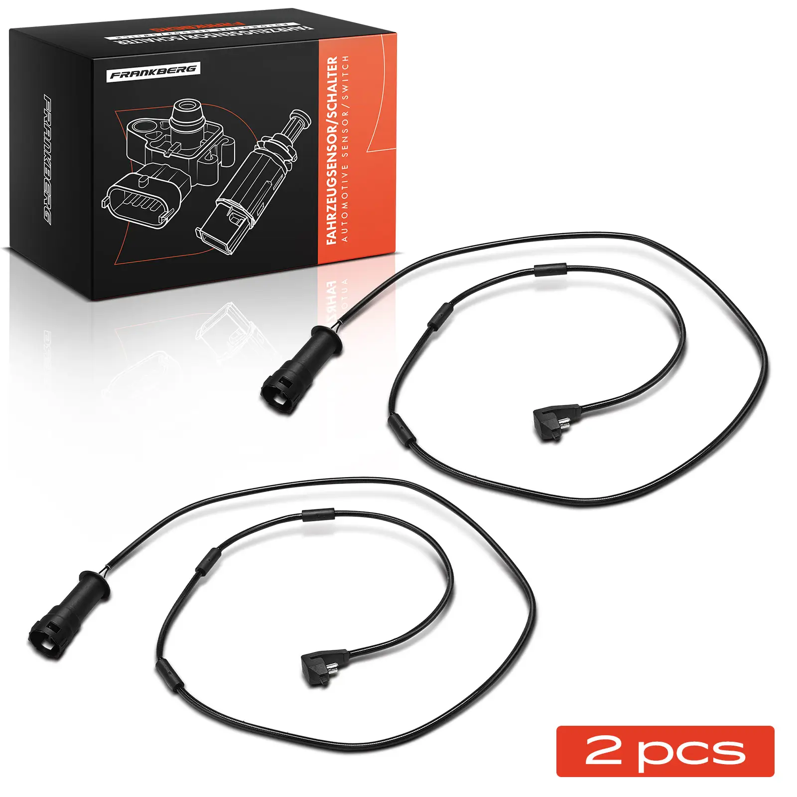 Warnkontakt, Bremsbelagverschleiß Vorderachse beidseitig Frankberg 5481FB0051894