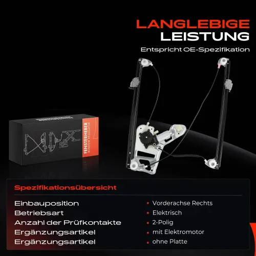 Fensterheber vorne rechts Frankberg 5481FB0051919 Bild Fensterheber vorne rechts Frankberg 5481FB0051919