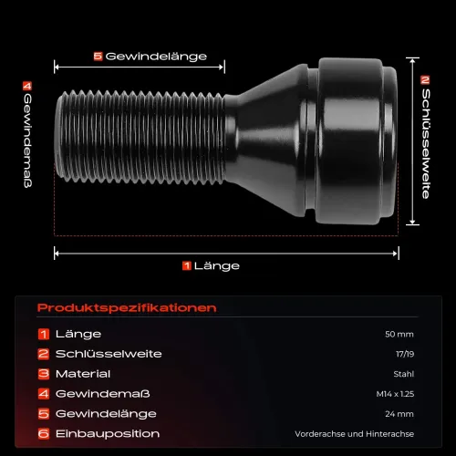 Radbolzen vorne und hinten Frankberg 5481FB0051935 Bild Radbolzen vorne und hinten Frankberg 5481FB0051935