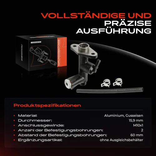 Geberzylinder, Kupplung Frankberg 5481FB0051950 Bild Geberzylinder, Kupplung Frankberg 5481FB0051950