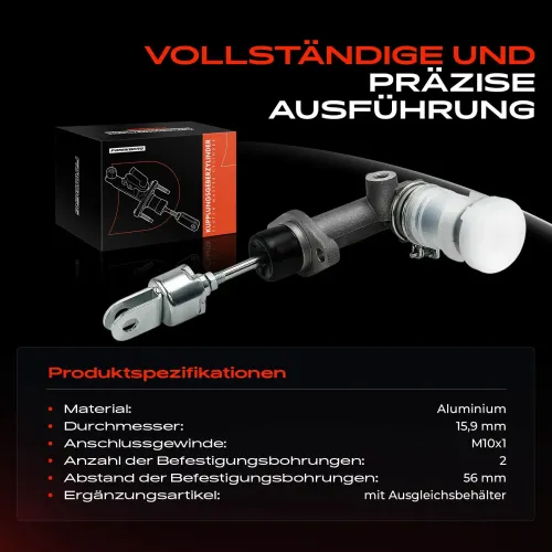 Geberzylinder, Kupplung Frankberg 5481FB0051955 Bild Geberzylinder, Kupplung Frankberg 5481FB0051955