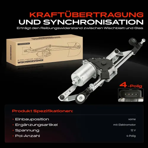 Wischergestänge 12 V vorne Frankberg 5481FB0051994 Bild Wischergestänge 12 V vorne Frankberg 5481FB0051994