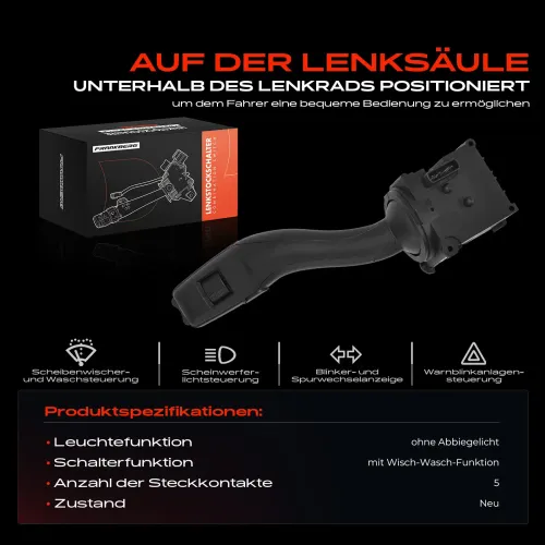 Lenkstockschalter Frankberg 5481FB0052187 Bild Lenkstockschalter Frankberg 5481FB0052187