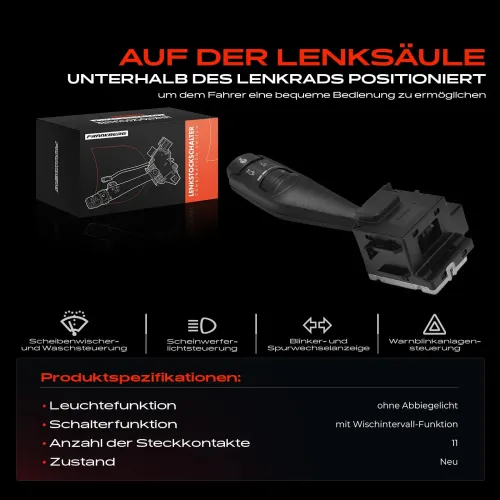 Lenkstockschalter Frankberg 5481FB0052189 Bild Lenkstockschalter Frankberg 5481FB0052189