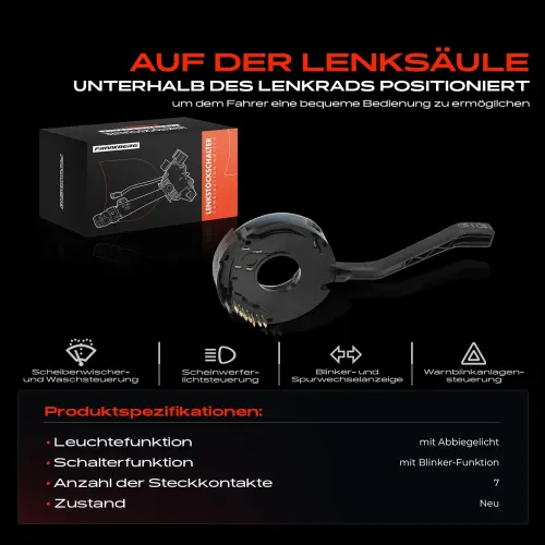 Lenkstockschalter Frankberg 5481FB0052192 Bild Lenkstockschalter Frankberg 5481FB0052192