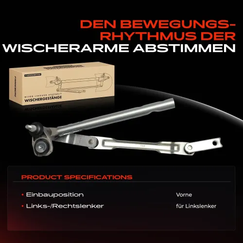 Wischergestänge vorne Frankberg 5481FB0052203 Bild Wischergestänge vorne Frankberg 5481FB0052203