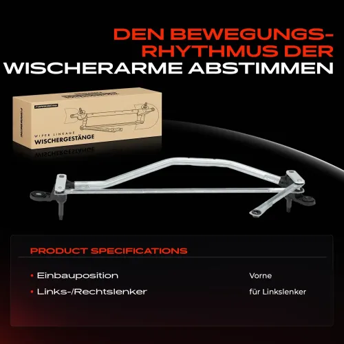 Wischergestänge vorne Frankberg 5481FB0052204 Bild Wischergestänge vorne Frankberg 5481FB0052204