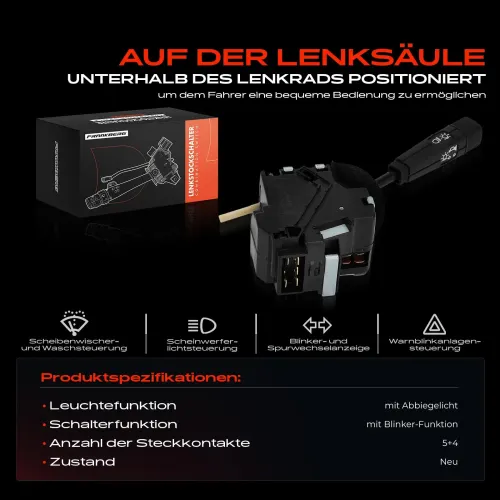 Lenkstockschalter Frankberg 5481FB0052207 Bild Lenkstockschalter Frankberg 5481FB0052207