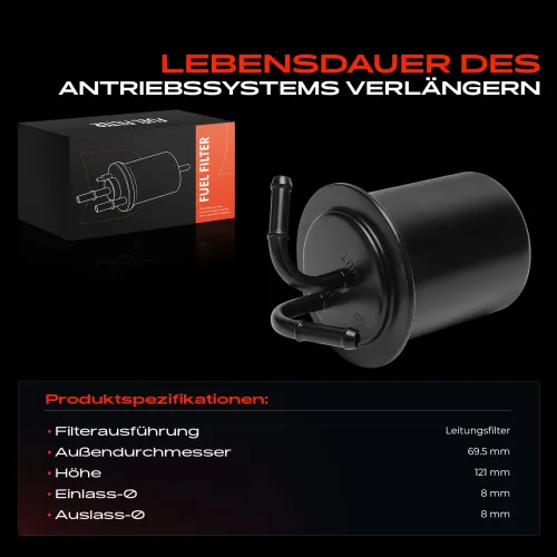 Kraftstofffilter Frankberg 5481FB0052281 Bild Kraftstofffilter Frankberg 5481FB0052281