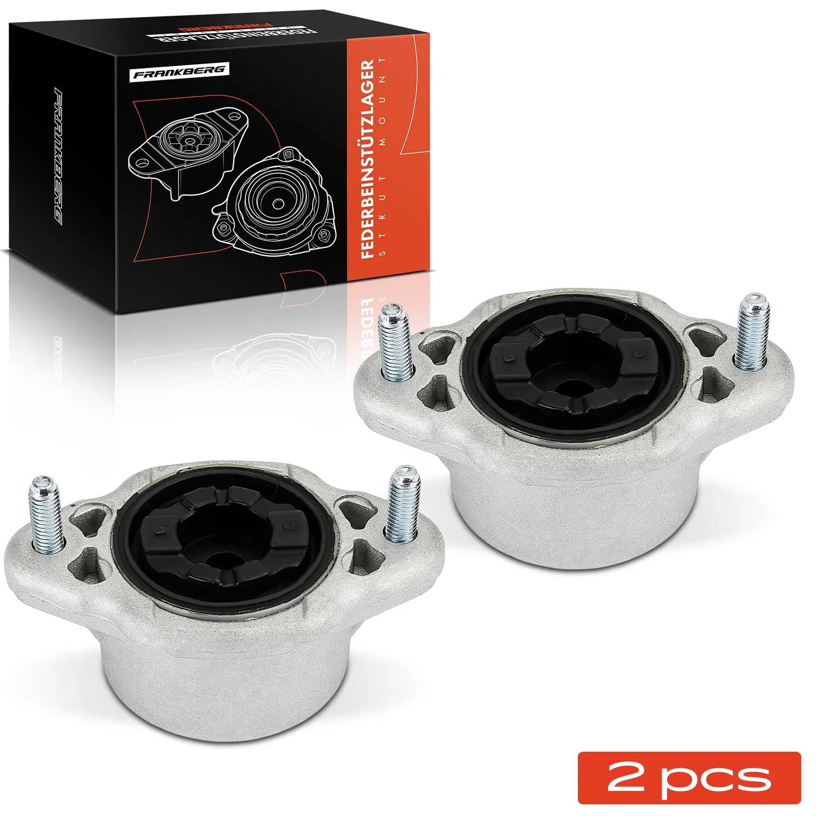 Federbeinstützlager Hinterachse beidseitig Frankberg 5481FB0052316