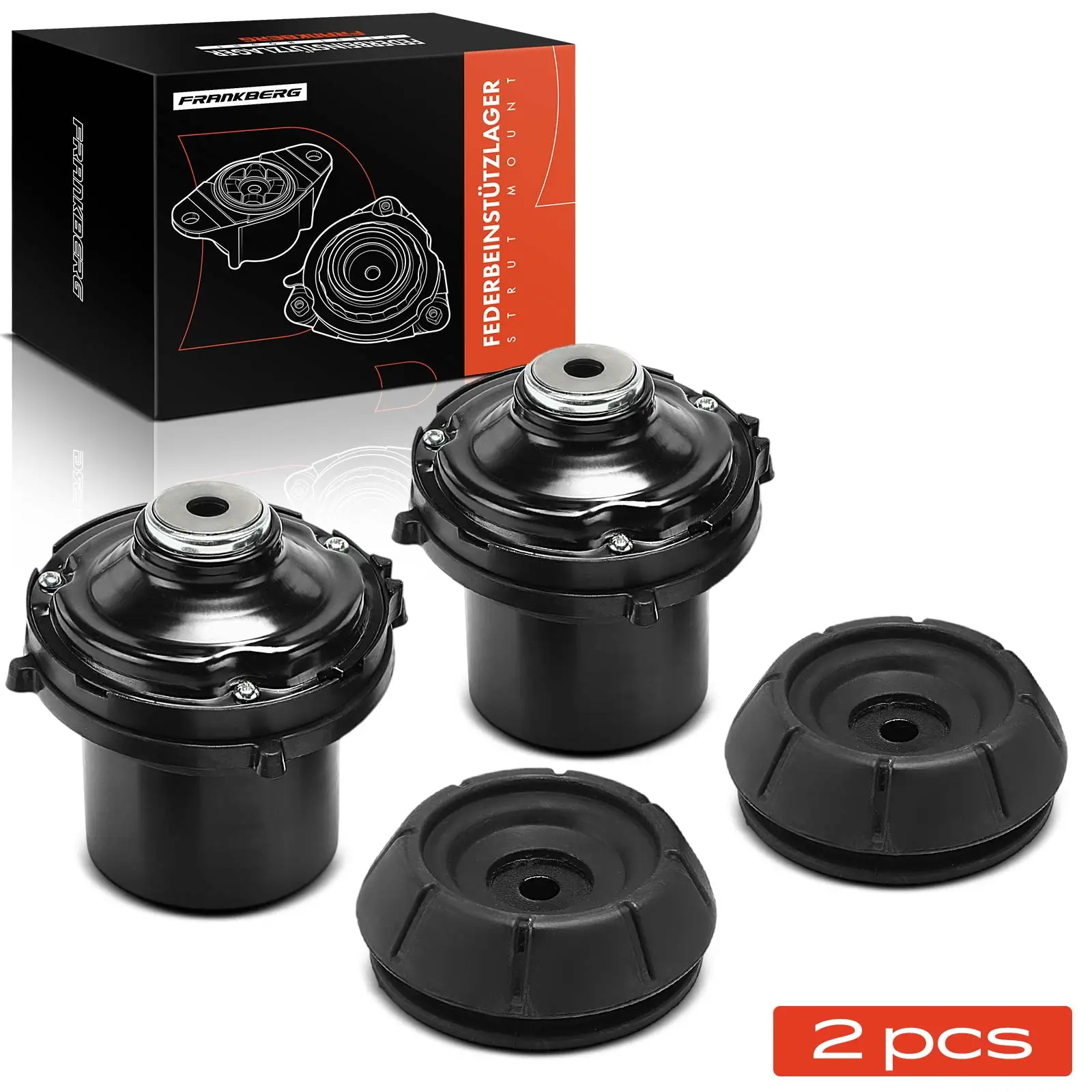 Federbeinstützlager Vorderachse beidseitig Frankberg 5481FB0052320