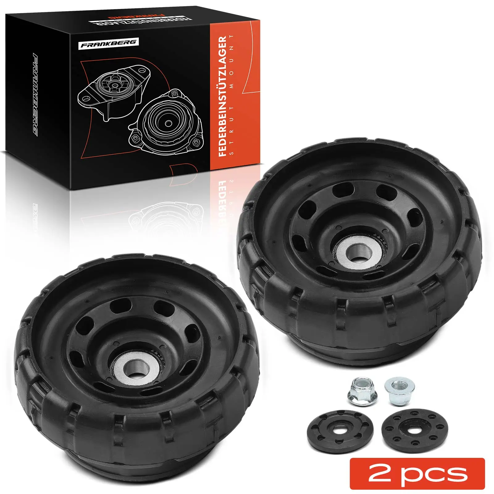 Federbeinstützlager Vorderachse beidseitig Frankberg 5481FB0052332