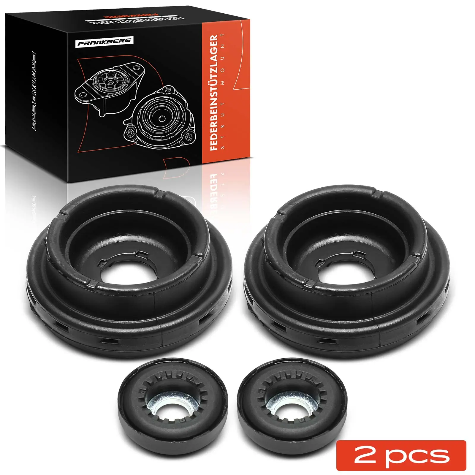 Federbeinstützlager Vorderachse beidseitig Frankberg 5481FB0052352