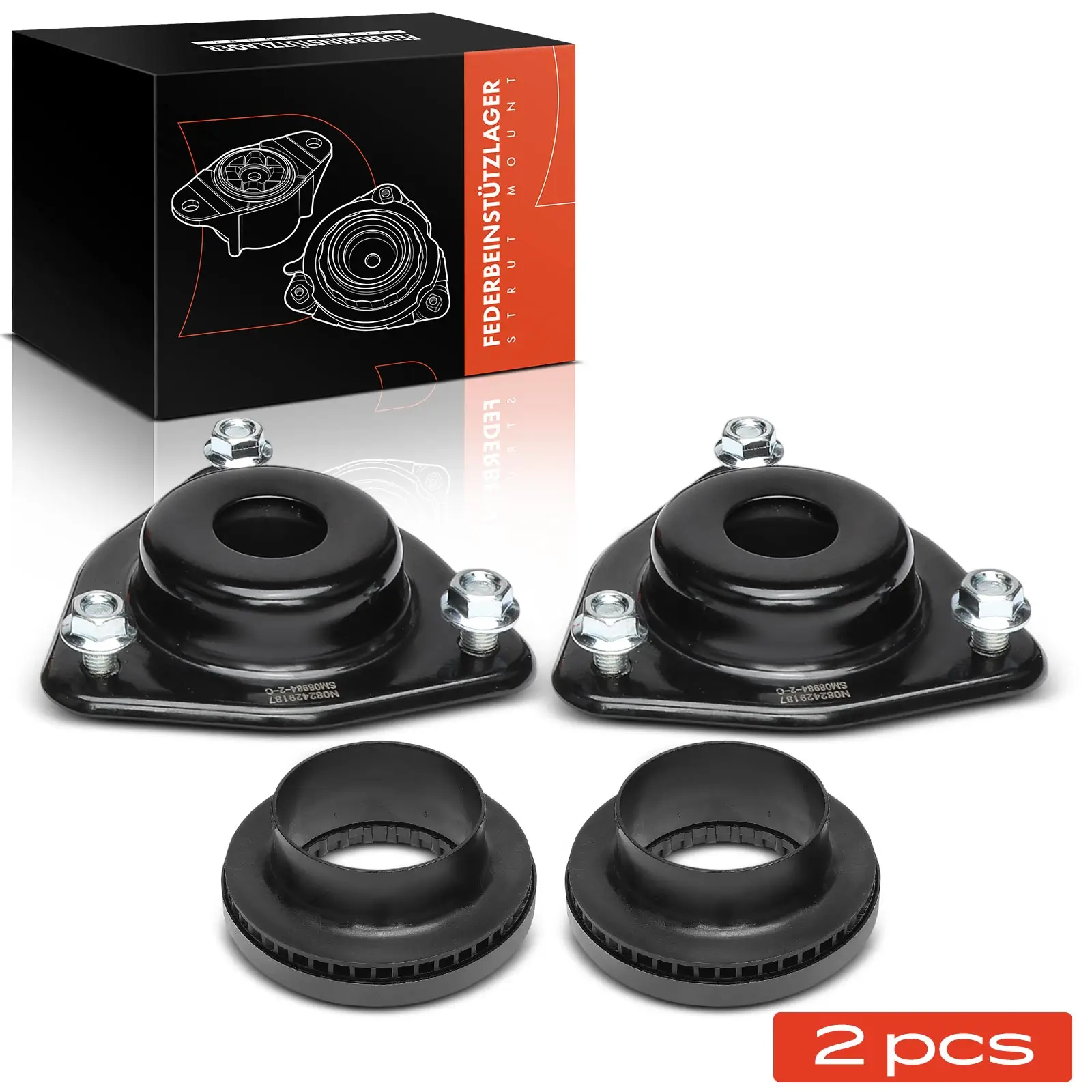 Federbeinstützlager Vorderachse beidseitig Frankberg 5481FB0052355