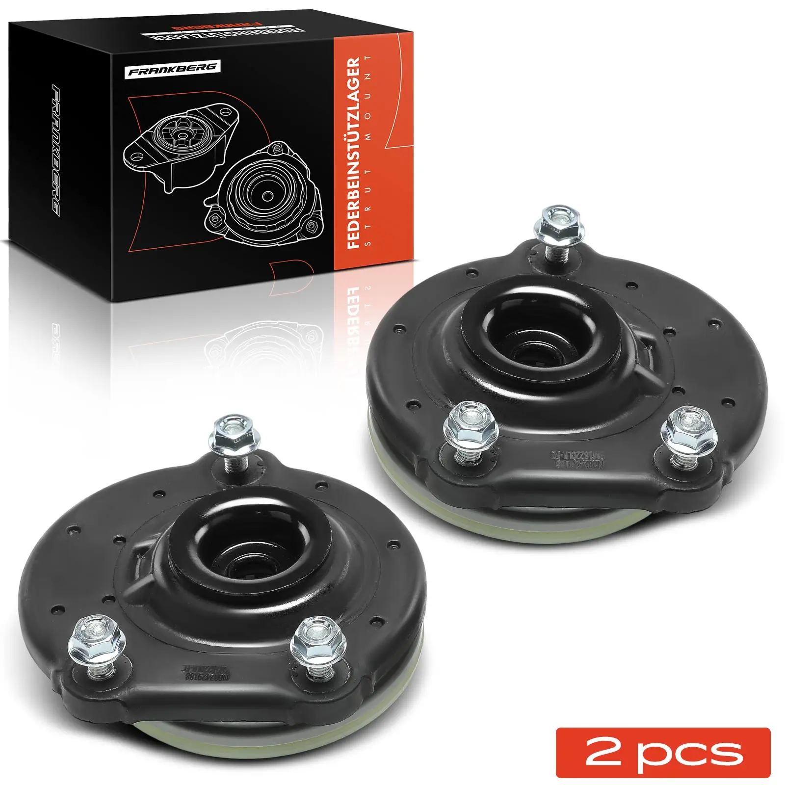 Federbeinstützlager Vorderachse beidseitig Frankberg 5481FB0052364