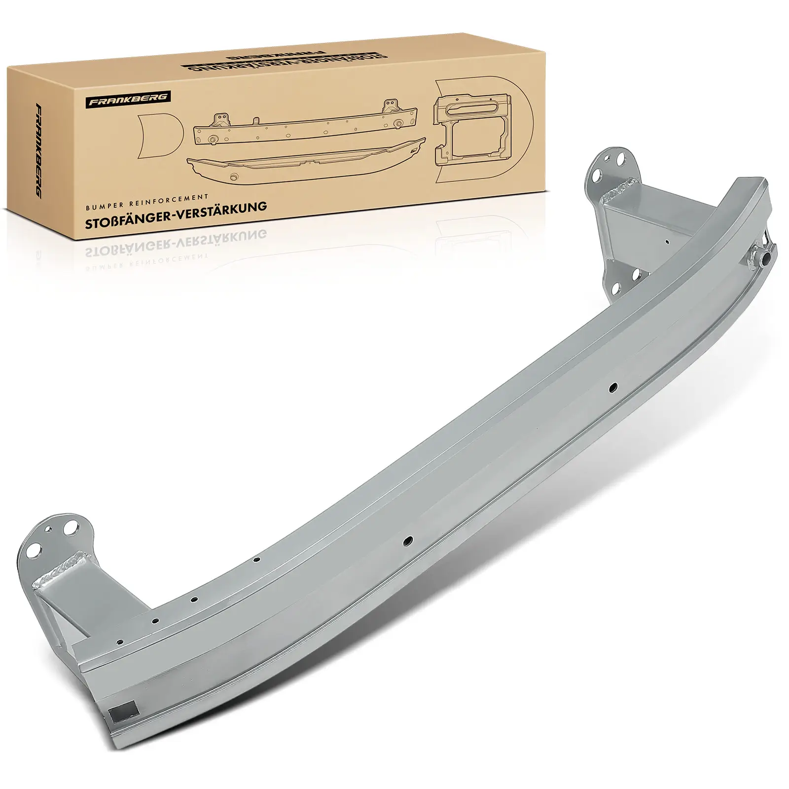Träger, Stoßfänger Vorderachse rechts Frankberg 5481FB0052366