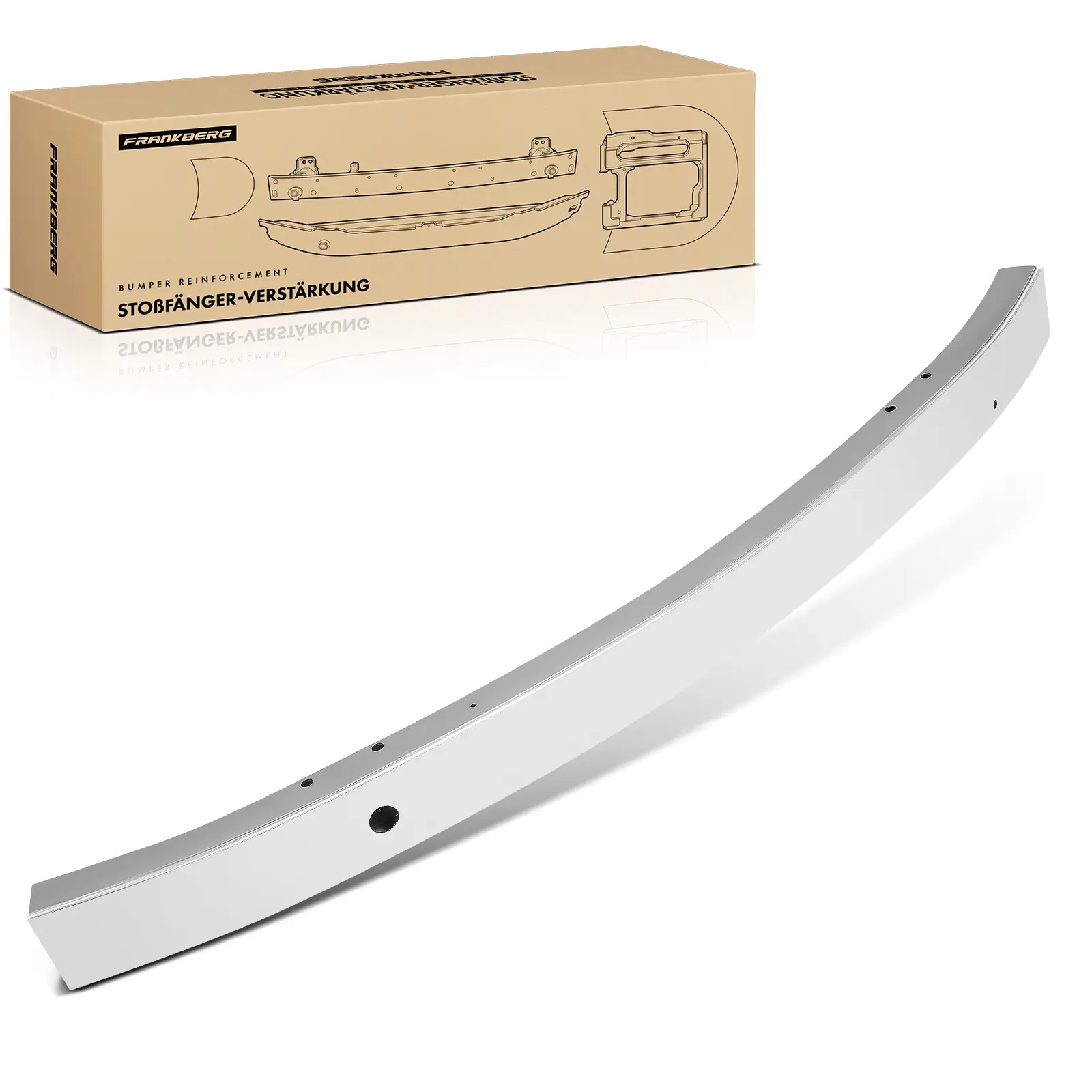 Träger, Stoßfänger Vorderachse rechts Frankberg 5481FB0052384