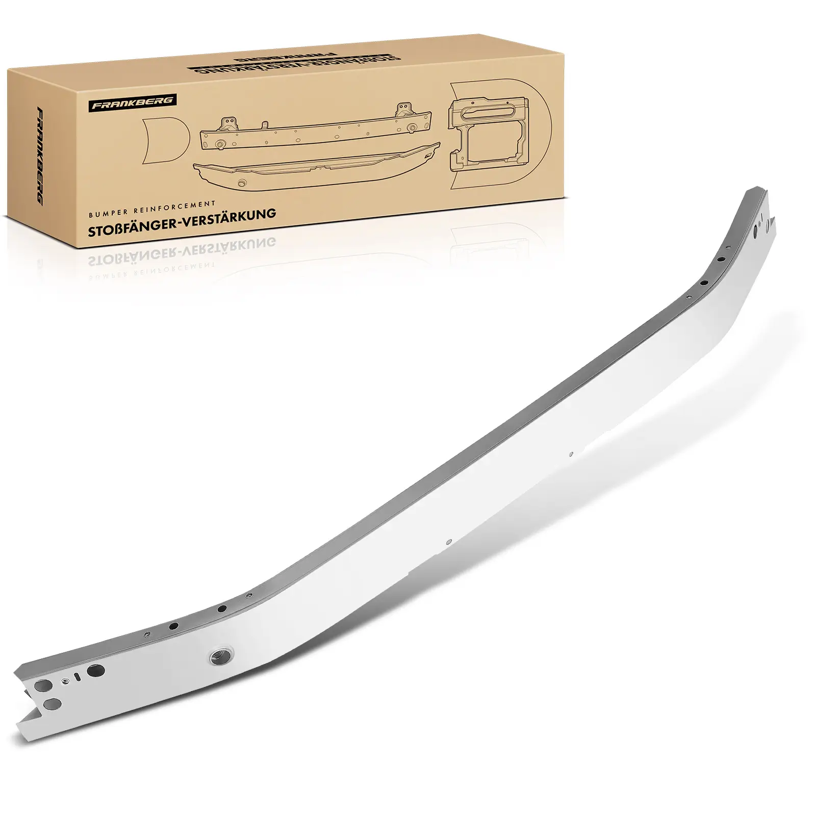 Träger, Stoßfänger Vorderachse rechts Frankberg 5481FB0052395