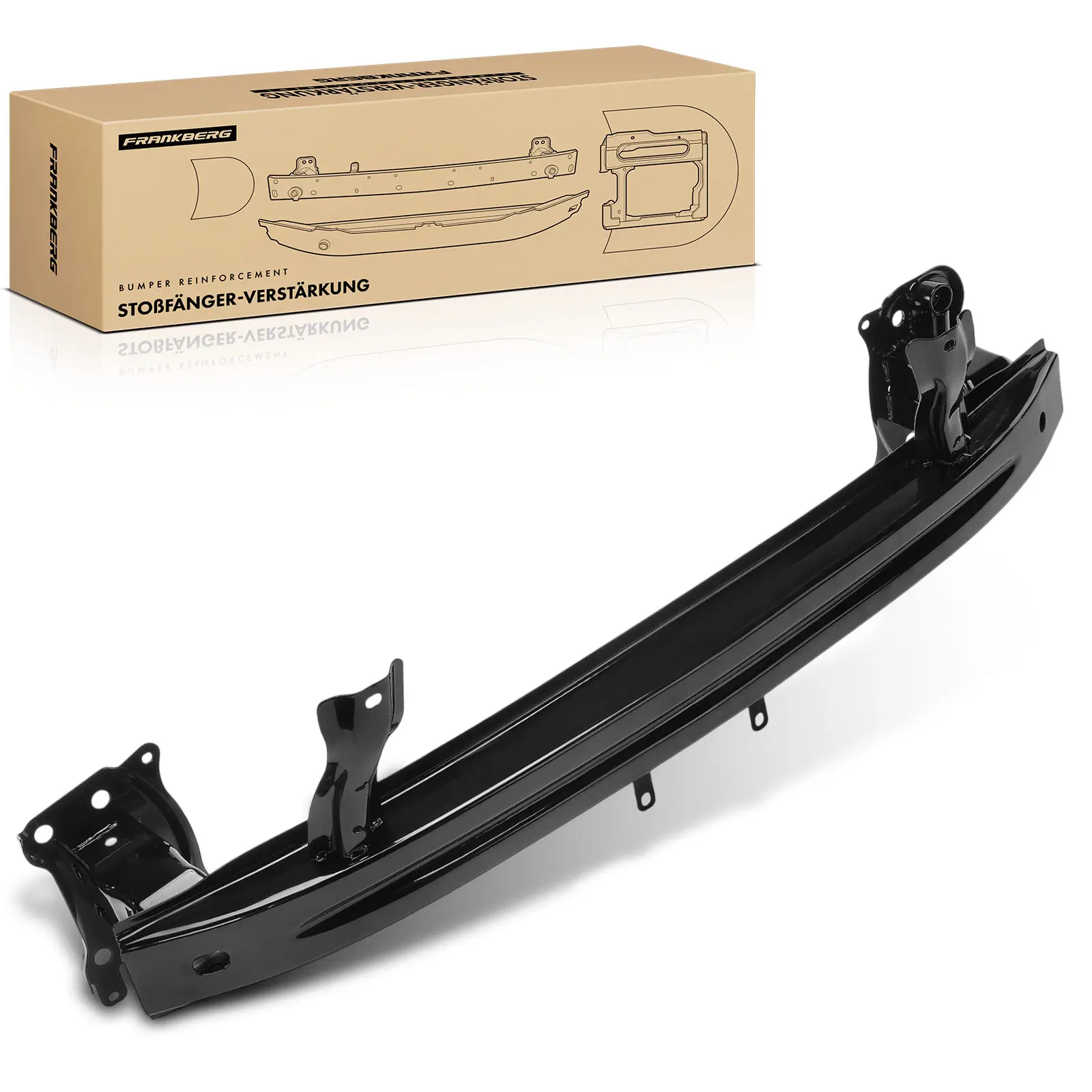 Träger, Stoßfänger Vorderachse rechts Frankberg 5481FB0052422