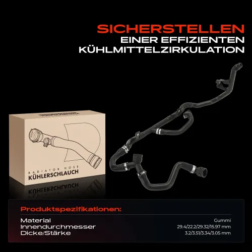 Kühlerschlauch Frankberg 5481FB0052437 Bild Kühlerschlauch Frankberg 5481FB0052437