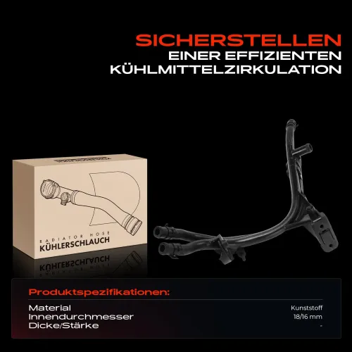 Kühlerschlauch Frankberg 5481FB0052440 Bild Kühlerschlauch Frankberg 5481FB0052440