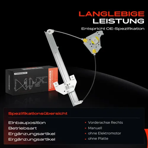 Fensterheber vorne rechts Frankberg 5481FB0052458 Bild Fensterheber vorne rechts Frankberg 5481FB0052458