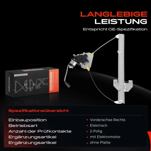 Fensterheber vorne rechts Frankberg 5481FB0052459 Bild Fensterheber vorne rechts Frankberg 5481FB0052459