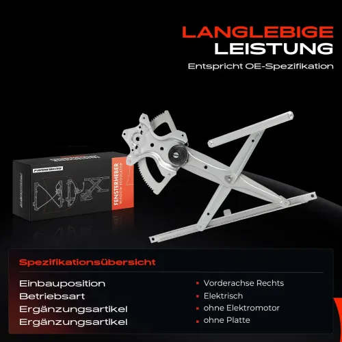 Fensterheber vorne rechts Frankberg 5481FB0052464 Bild Fensterheber vorne rechts Frankberg 5481FB0052464