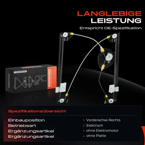 Fensterheber vorne rechts Frankberg 5481FB0052474 Bild Fensterheber vorne rechts Frankberg 5481FB0052474