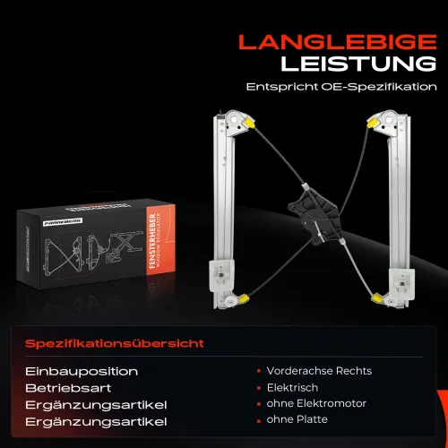 Fensterheber vorne rechts Frankberg 5481FB0052483 Bild Fensterheber vorne rechts Frankberg 5481FB0052483