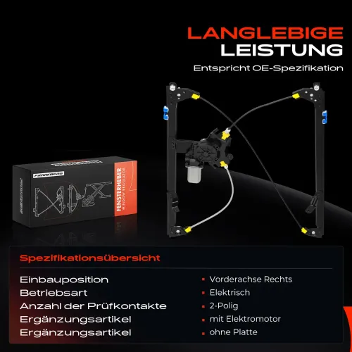 Fensterheber vorne rechts Frankberg 5481FB0052556 Bild Fensterheber vorne rechts Frankberg 5481FB0052556