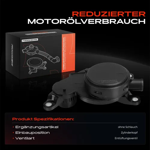 Ölabscheider, Kurbelgehäuseentlüftung Frankberg 5481FB0052614 Bild Ölabscheider, Kurbelgehäuseentlüftung Frankberg 5481FB0052614