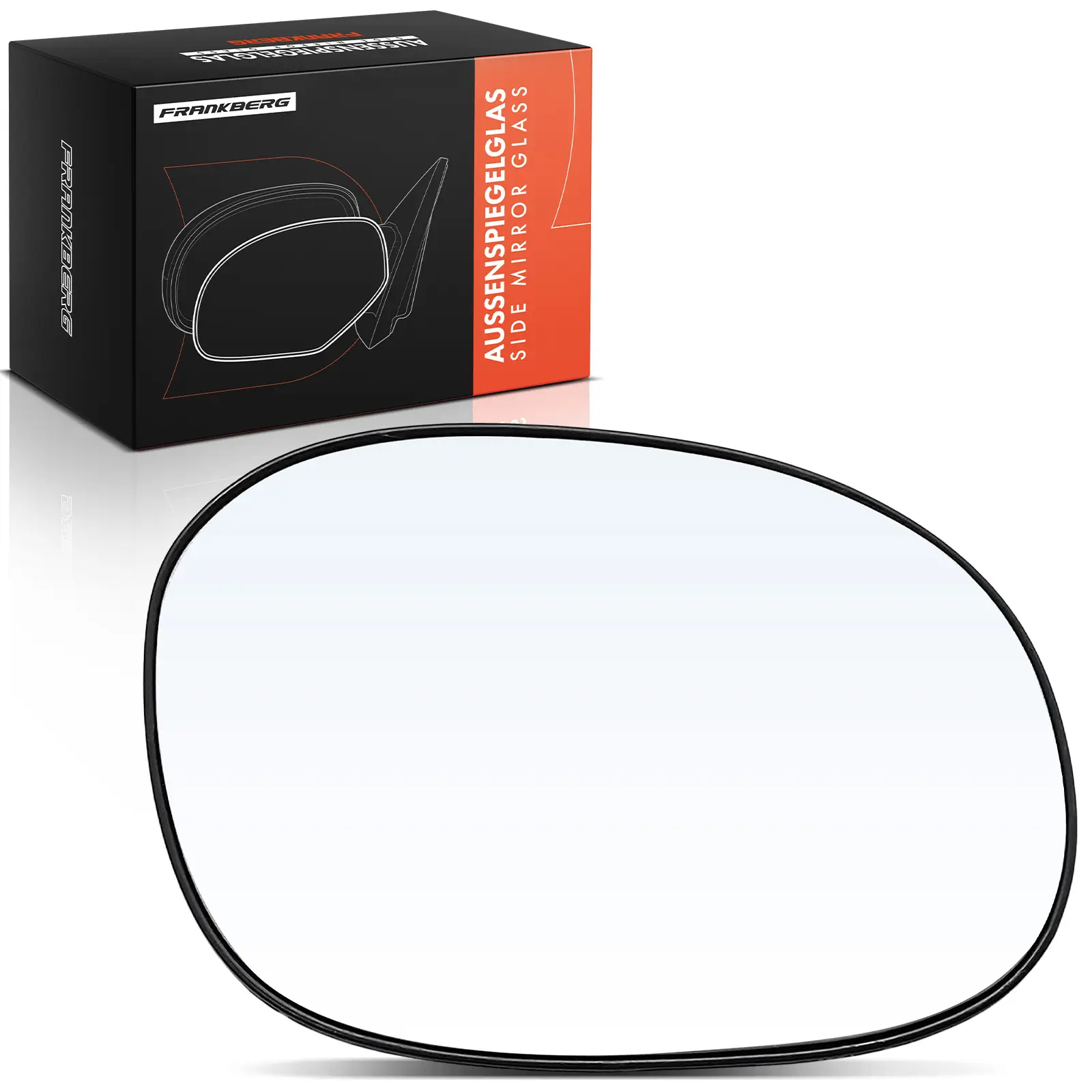 Spiegelglas, Außenspiegel Vorderachse rechts Frankberg 5481FB0052657