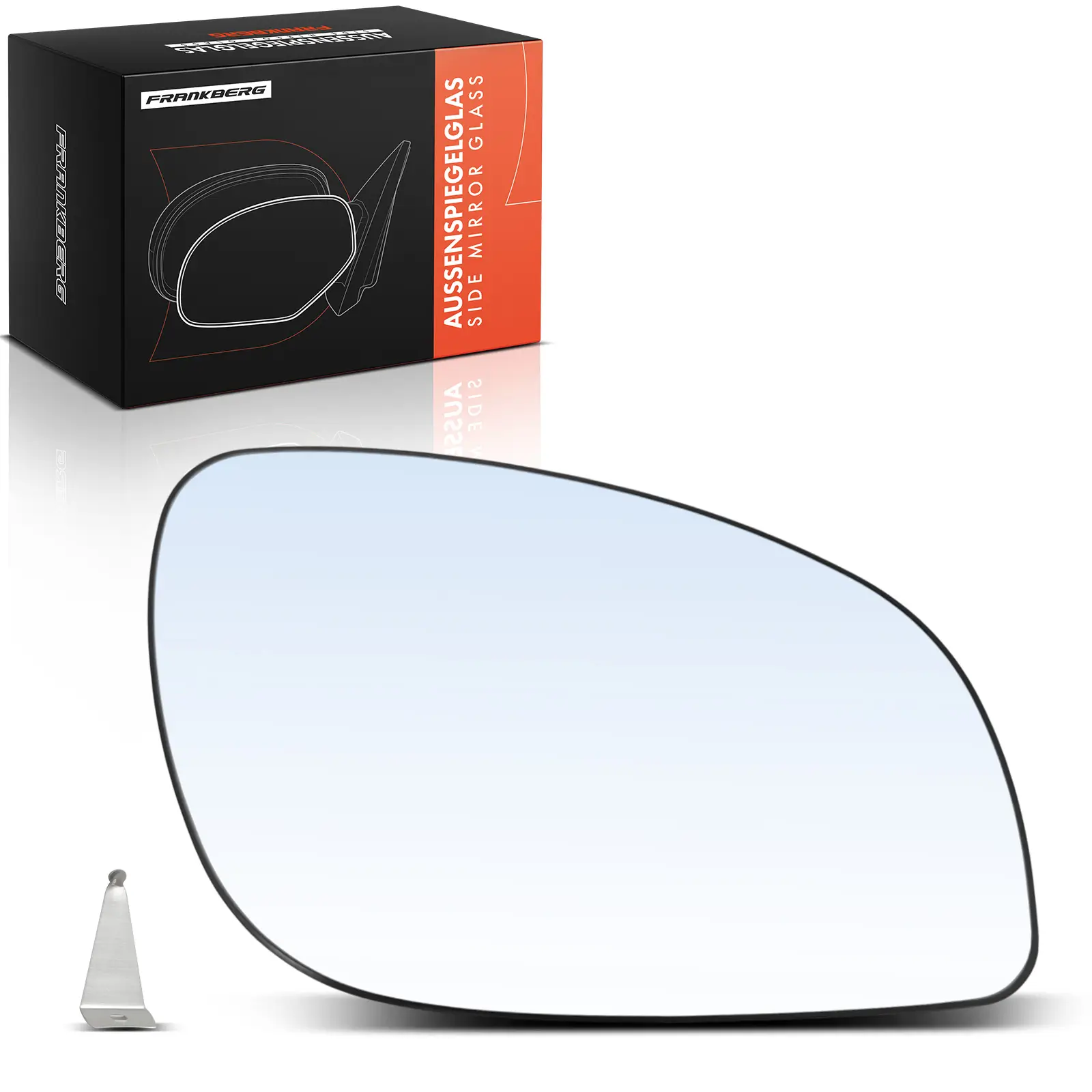 Spiegelglas, Außenspiegel Vorderachse rechts Frankberg 5481FB0052659