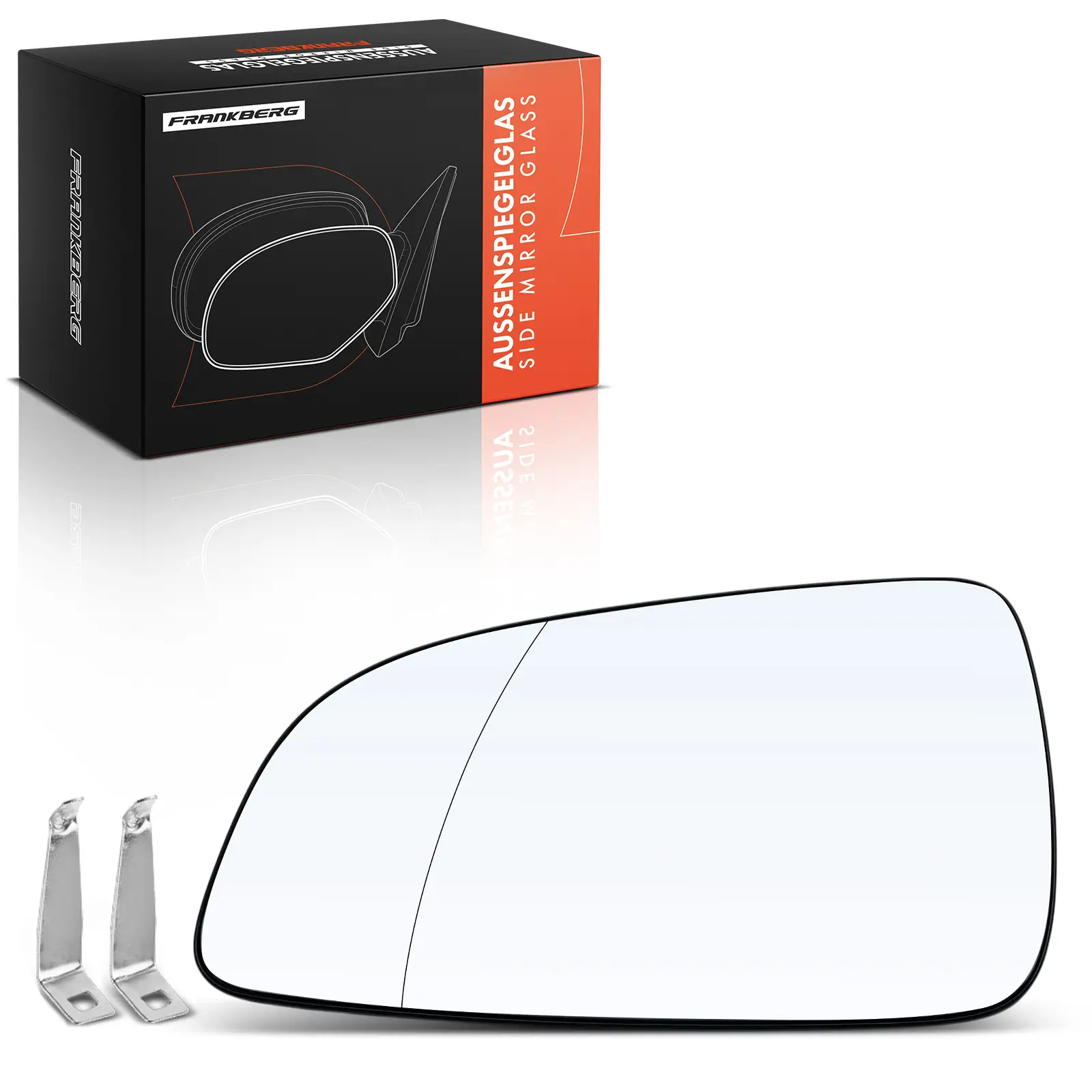 Spiegelglas, Außenspiegel Vorderachse links Frankberg 5481FB0052670