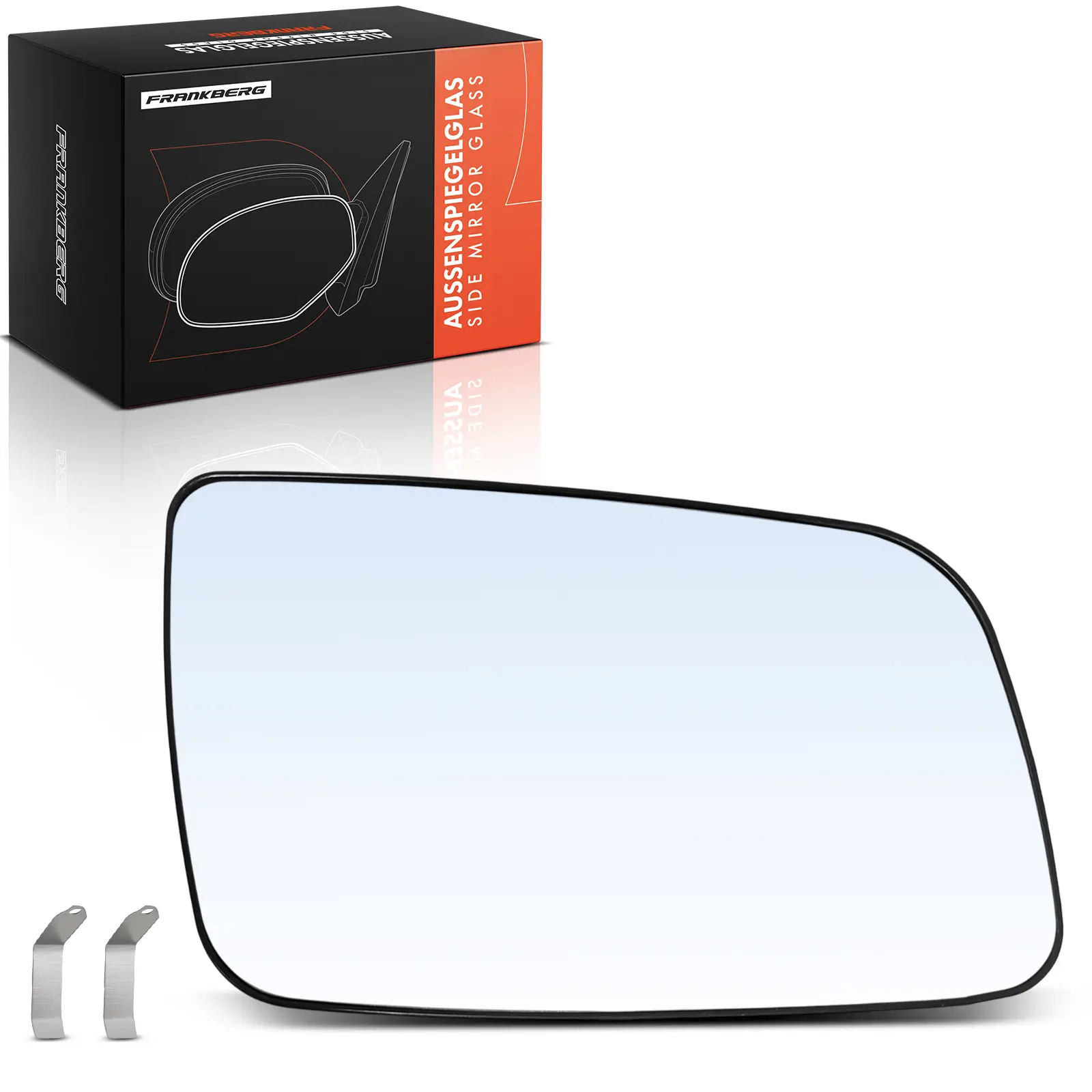 Spiegelglas, Außenspiegel Vorderachse rechts Frankberg 5481FB0052674