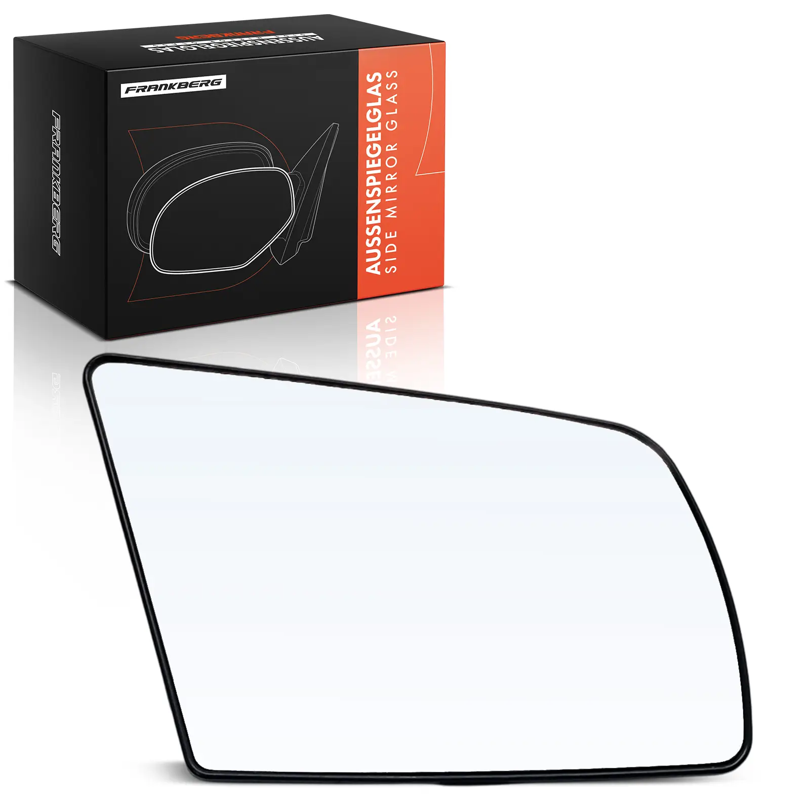 Spiegelglas, Außenspiegel Vorderachse rechts Frankberg 5481FB0052684
