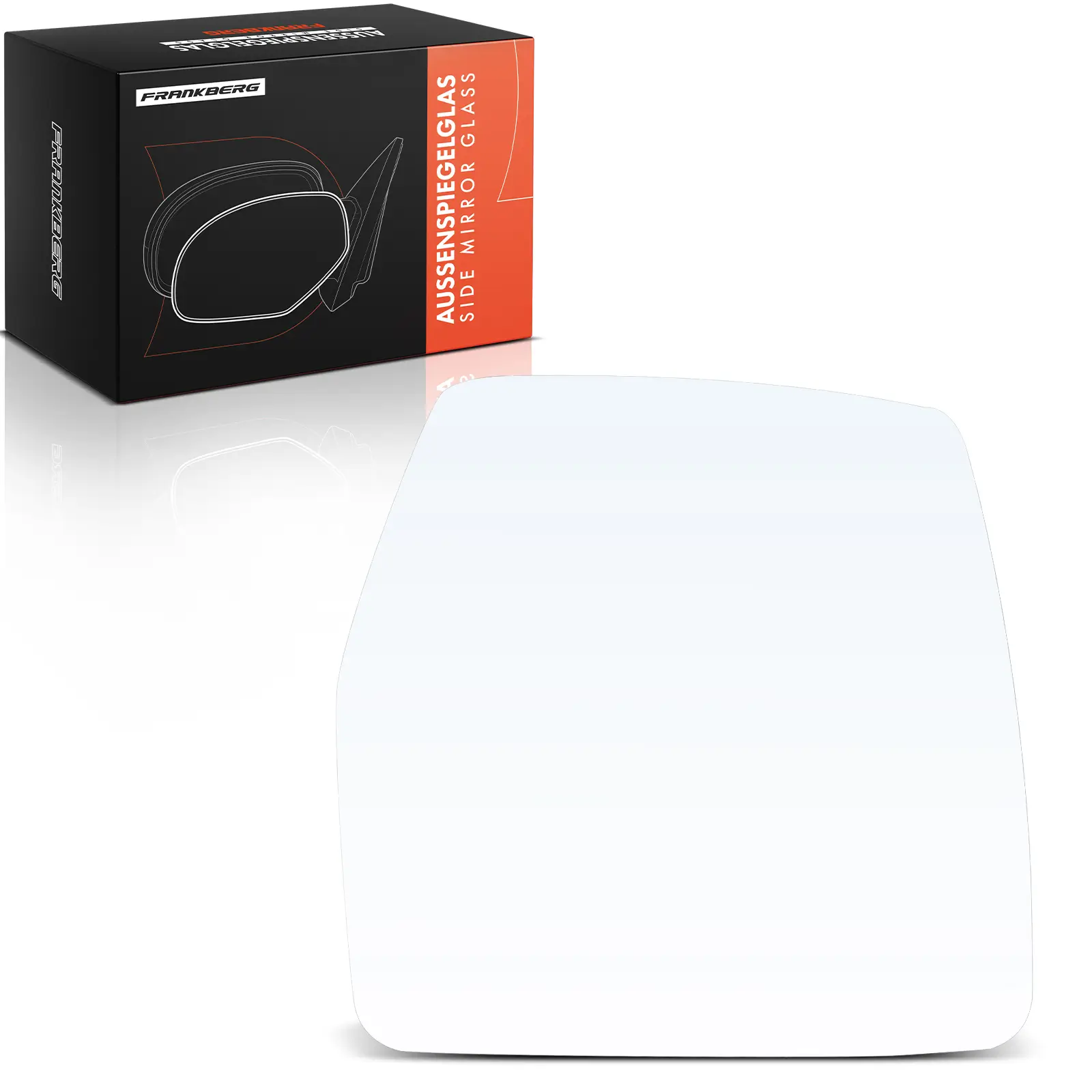 Spiegelglas, Außenspiegel Vorderachse rechts Frankberg 5481FB0052693