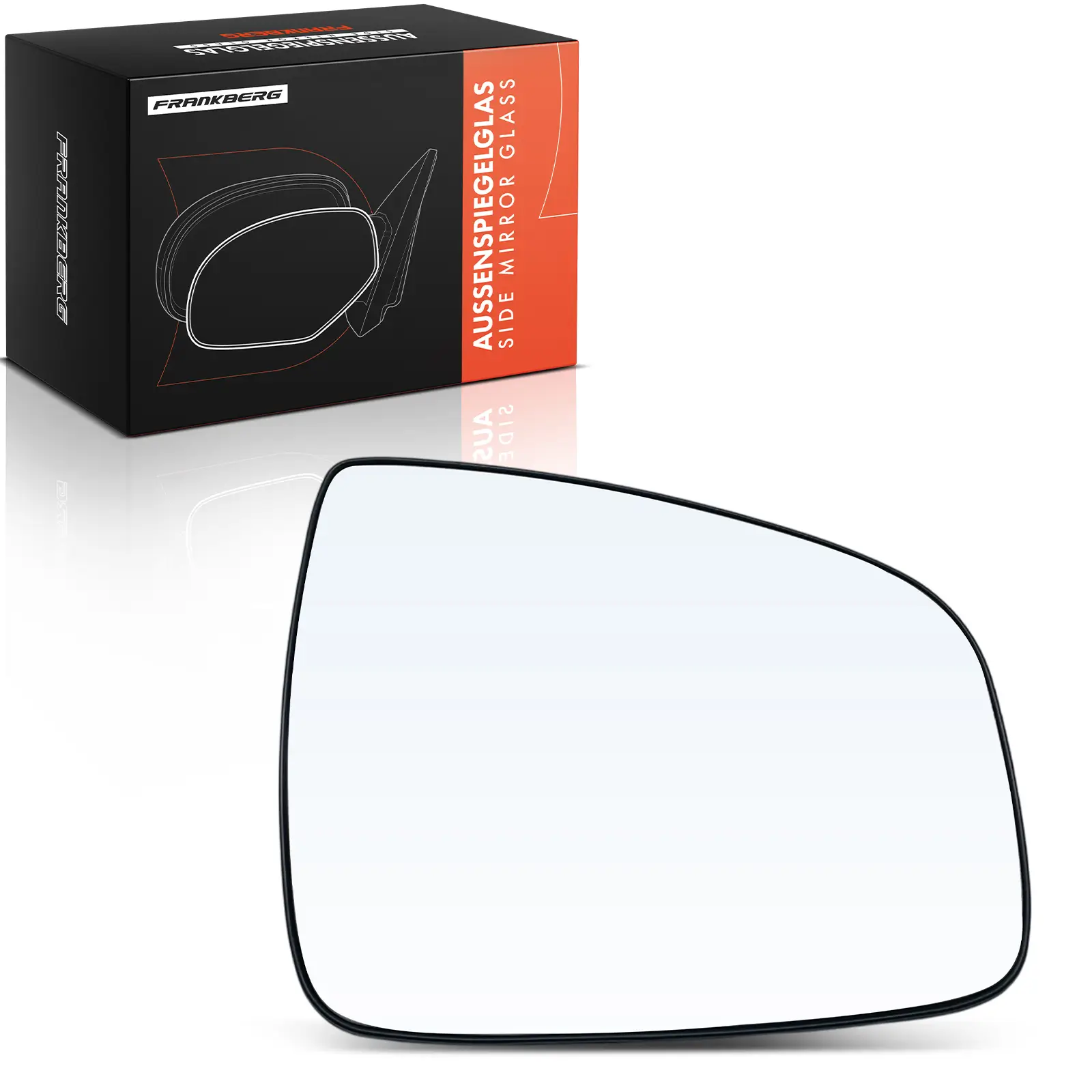 Spiegelglas, Außenspiegel Vorderachse rechts Frankberg 5481FB0052699