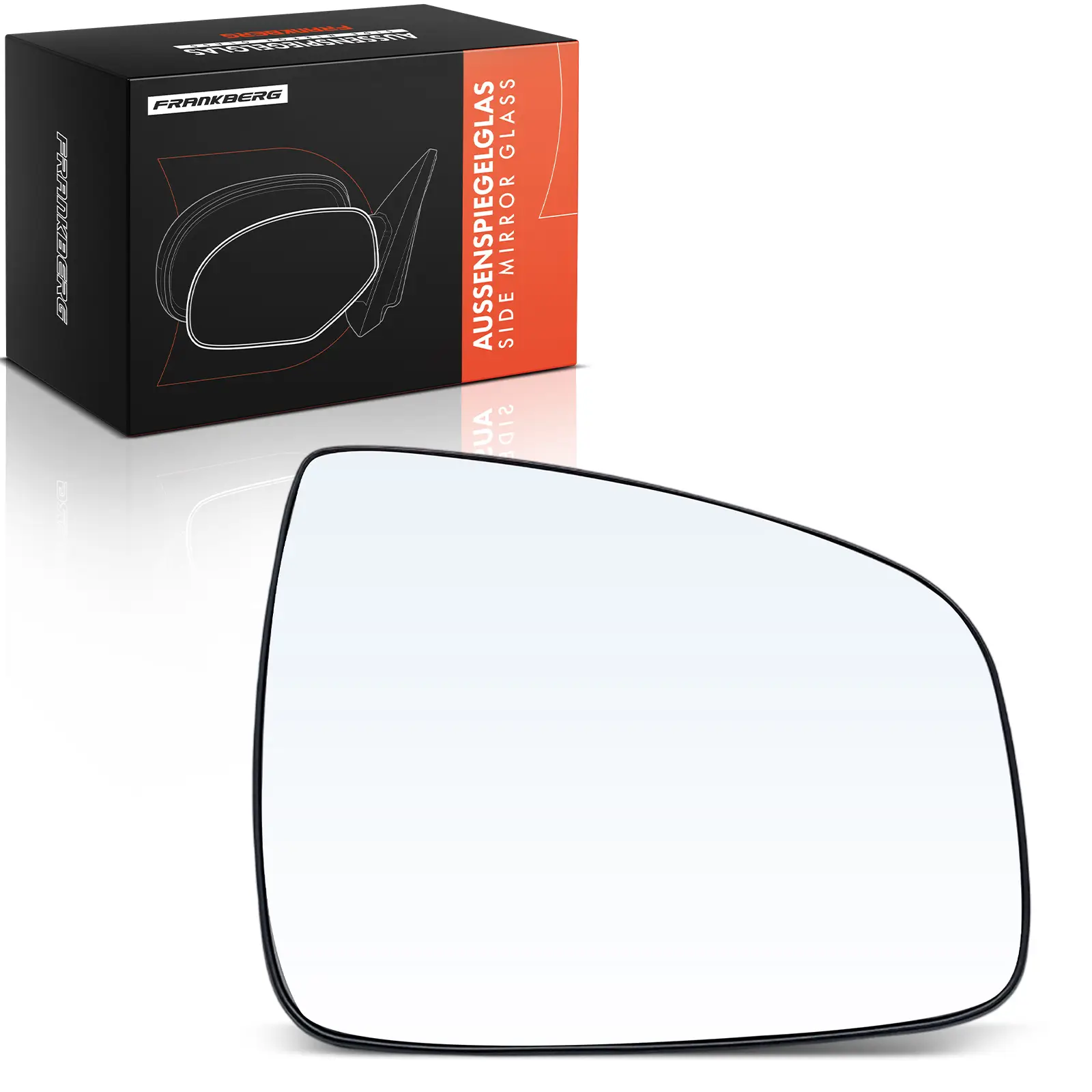 Spiegelglas, Außenspiegel Vorderachse rechts Frankberg 5481FB0052701